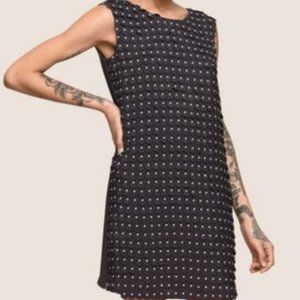 A / X Armani Exchange PAILLETTE DOT SHIFT DRESS